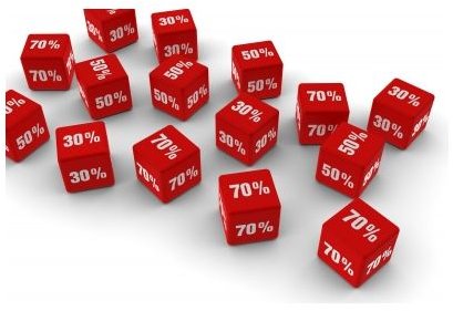 Percentage cubes