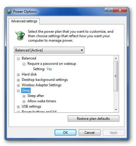 How to Keep Windows 7 from Going to Sleep - Disabling Sleep and Hybrid