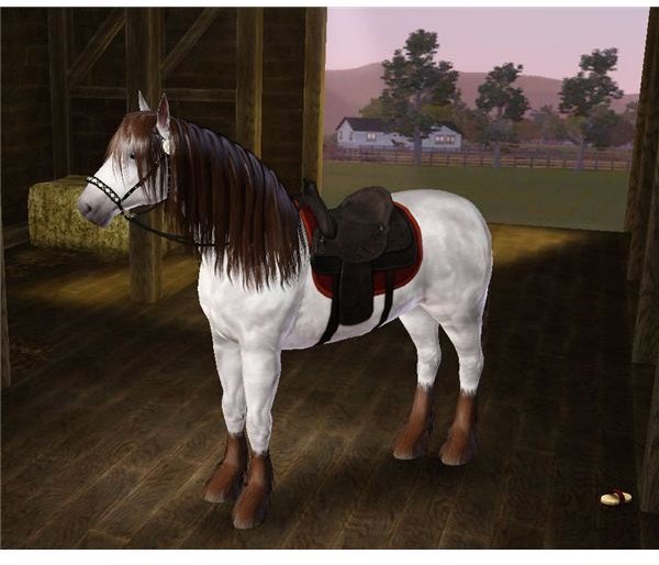 The Sims 3 horse
