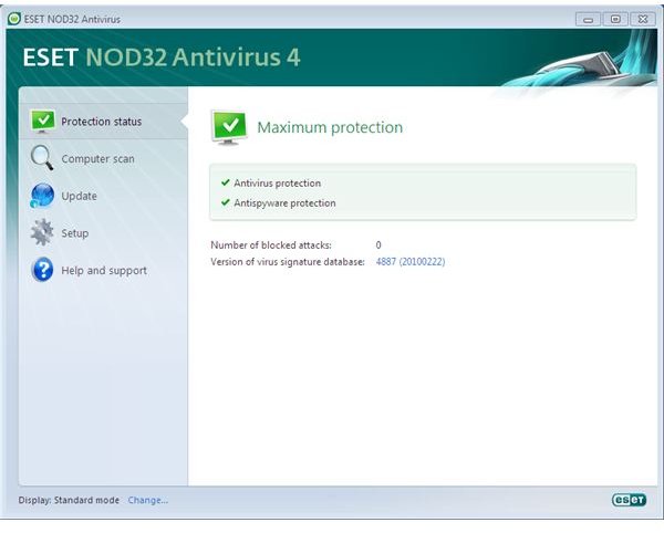 Antivirus Software for Windows Home Server - NOD32