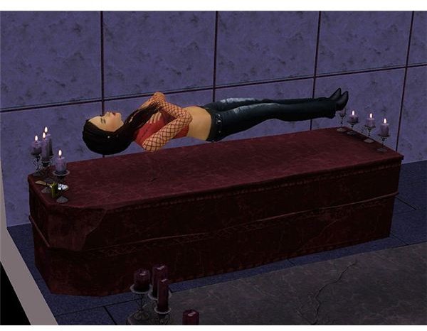 The Sims 3 Vampire Sleeping