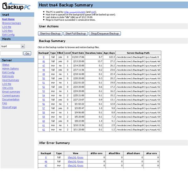 data backup software