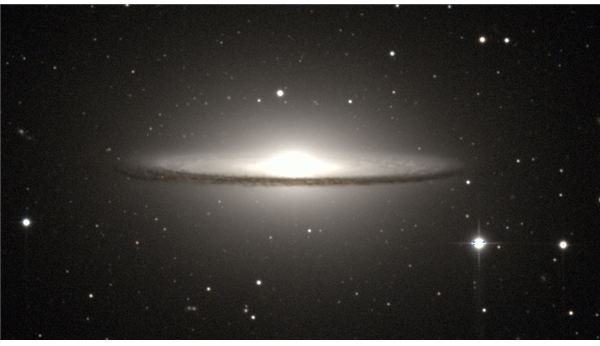 Sombrero galaxy living up to its name.