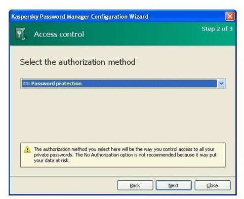 kaspersky password manager generated easily
