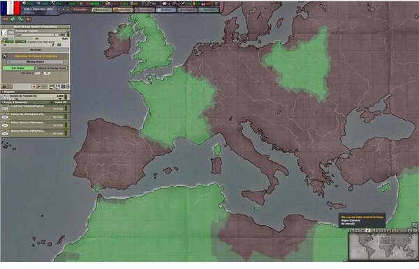 Hearts of Iron III has straightforward graphics