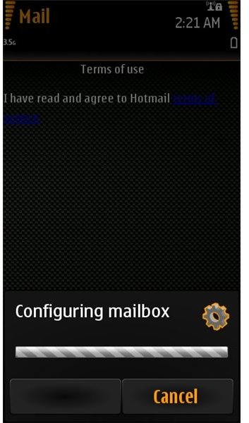 Nokia N8 Email: Configuring Email Settings