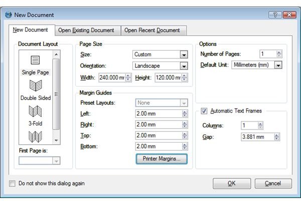 Design Your Own Scribus Templates To Make Your DTP Projects More Flexible