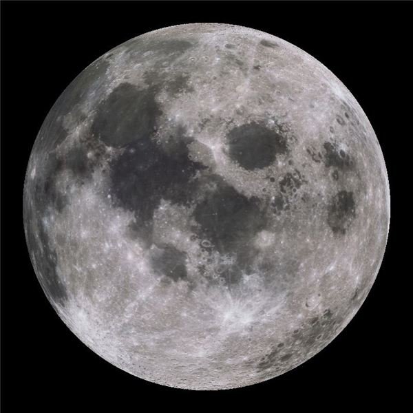 The moon - photo courtesy of the National Oceanic and Atmospheric Administration