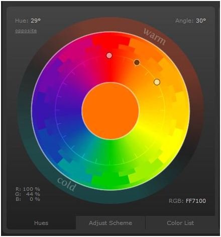 Using and Creating Analogous Color Schemes