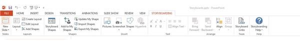 Creating a Storyboard with PowerPoint 2013