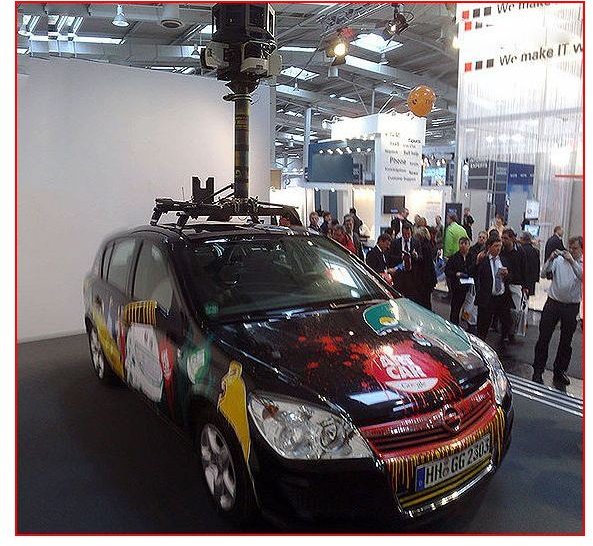 What Does The Google Map Street View Camera Vehicle Look Like?