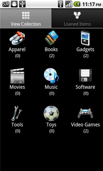 Shelves Android App screenshot 1