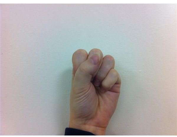 American Sign Language: Fingerspelling S