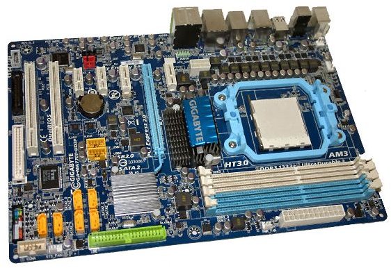 Системная плата gigabyte ga ma770t ud3p v1 какой процессоры поддерживает