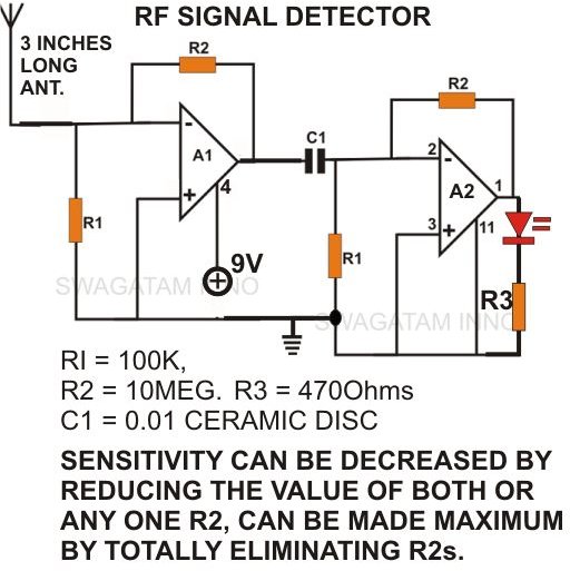 How to Build a Simple Non-Contact AC Voltage Detector, Sensor, Tester - Construction Explained