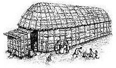 Iroquois Longhouse from Wikipedia