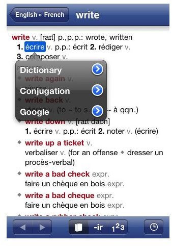 French-English Translation Dictionary 