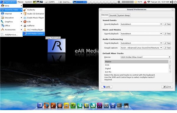 Linux Media Center: eAR OS - Installation and Configuration