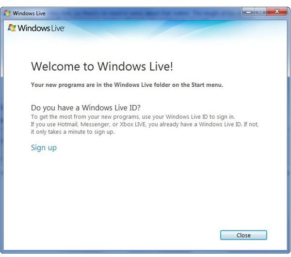 Get a Windows Live ID