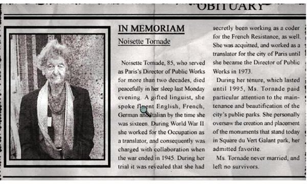 Noisette Obit