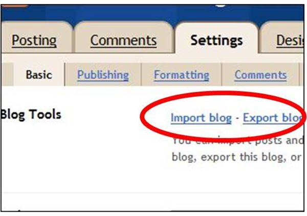 Running Multiple Blogs: Blogger Import Posts/Export Posts Guide