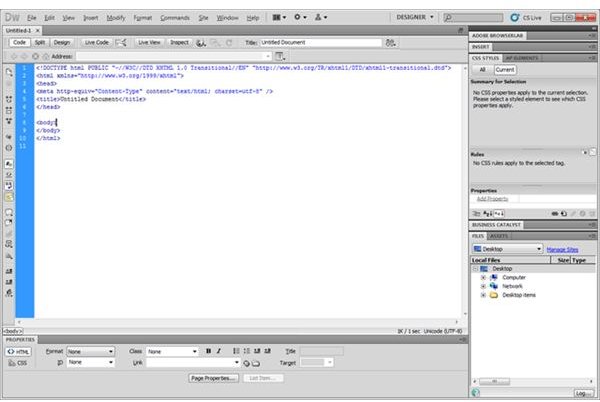 Adobe dreamweaver