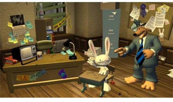 Sam and Max games continuously deliver clever humor and rewarding puzzles.
