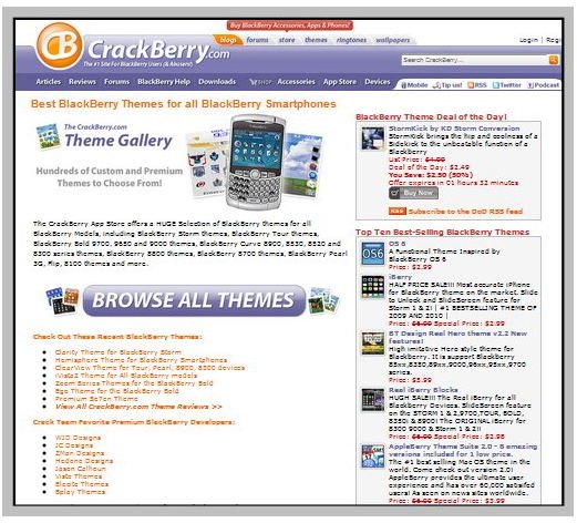 Great Blackberry Theme Hunt: Where to Find an Animated Blackberry Theme