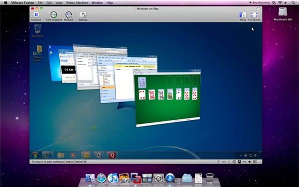 Installing and Running Windows 7 64 bit in VMware Fusion