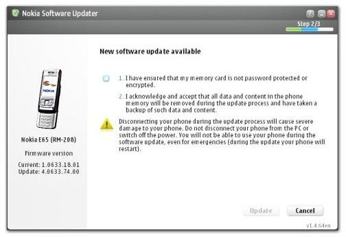 How to Update Firmware on a Nokia Handset Using the Nokia Software Updater