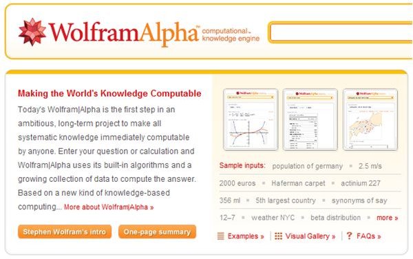 Wolfram Alpha