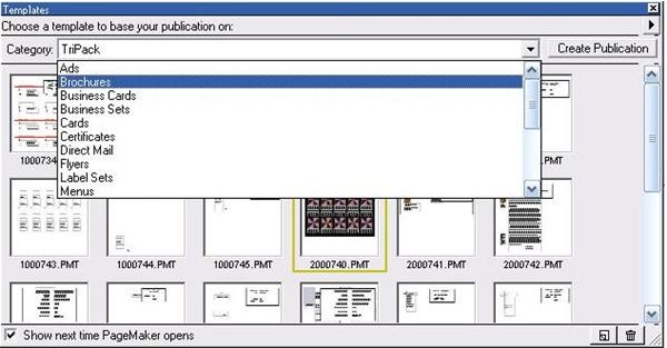 Create a PageMaker Pamphlet Using a Pamphlet Template