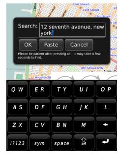 Ultimate Maps - blackberry compass app