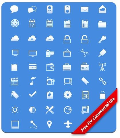 Free iPhone Toolbar Icons
