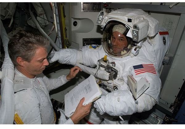 Getting Into A Spacesuit and "Going EVA"