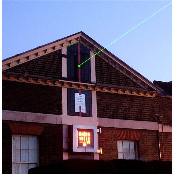 Greenwich observatory laser