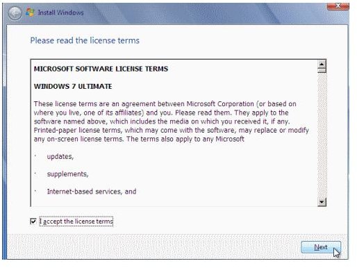 Windows-7 License