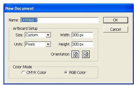 Creating a New Document in Adobe Illustrator