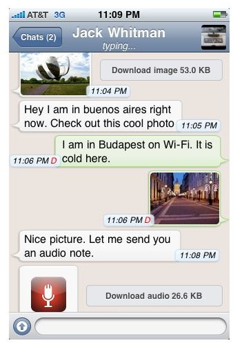 video messaging whatsapp for mac