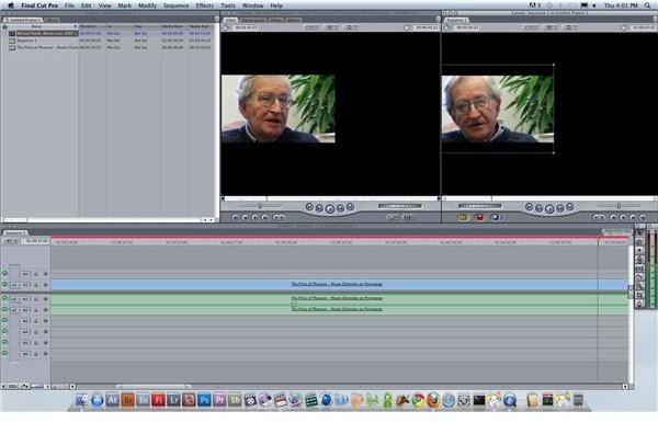 mac video editor with split screen editing