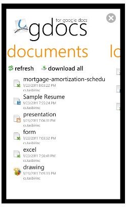 How to Use Google Docs on Windows Phone 7