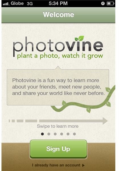 photovine screen 1