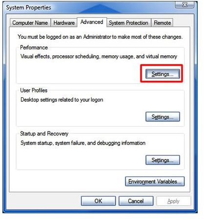 Configure Vista Display and Load Vista Visual Styles