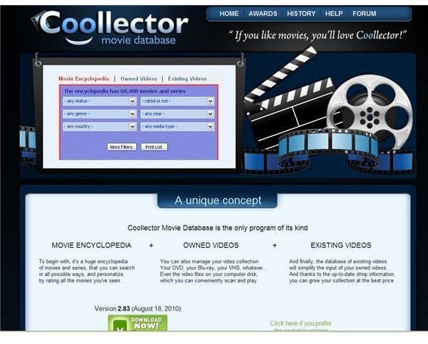 coollector movie database 4.0.8