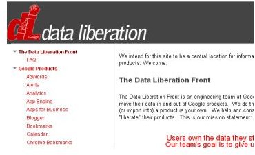 Data Liberation Front