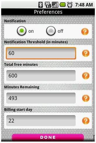 Minutes-Tracker-Google-Android-Apps-Preferences