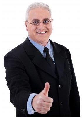 Businessman With Thumb Up