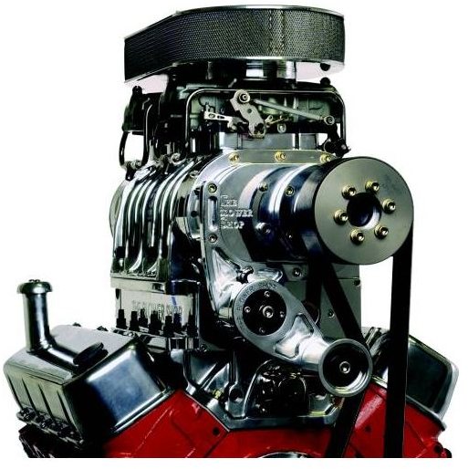 engine with supercharger