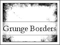 Grunge borders PSP 8 by agent provocateur