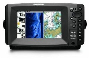 Hummingbird 898c SI Combo 7-Inch Waterproof Marine GPS and Chartplotter with Sounder